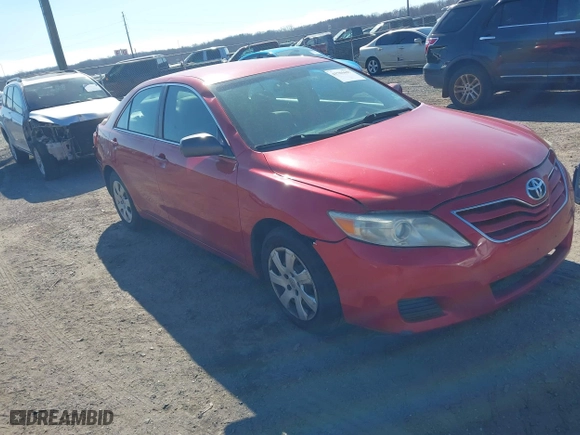 2010 Toyota Camry with VIN 4T1BF3EK6AU568293, listed as a IAAI auction lot 41701657 with 198,474 mi miles. Bid and sale history available at carsss.com. Image 1.