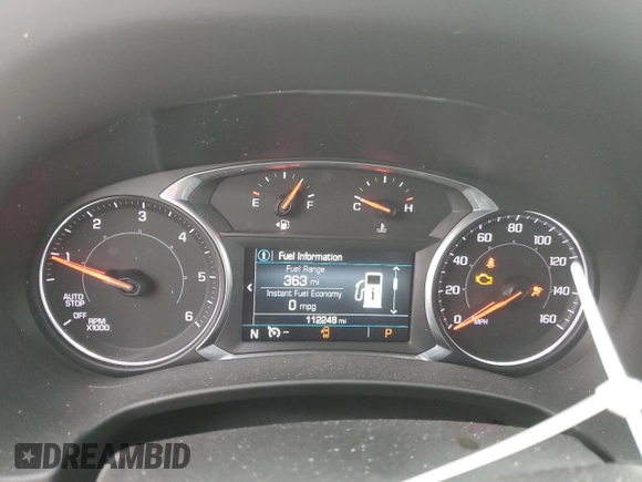 2018 GMC Terrain SLE Diesel with VIN 3GKALUEU7JL255204, listed as a Copart auction lot 84230084 with 112,248 mi miles and Salvage Title. Bid and sale history available at carsss.com. Image 9.
