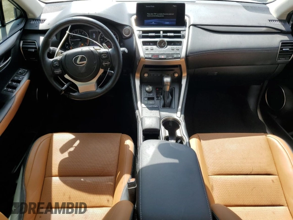 2021 Lexus NX with VIN JTJDARBZ2M5028774, listed as a Copart auction lot 53320185 with 23,335 mi miles and Non Repairable. Bid and sale history available at carsss.com. Image 8.