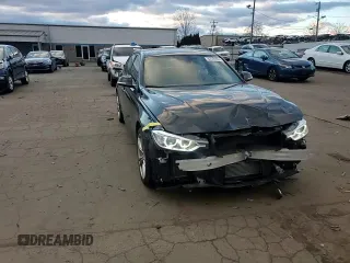 2015 BMW 3 Series 335i xDrive with VIN WBA3B9G52FNR94138, listed as a Copart auction lot 87391694 with 78,570 mi miles and Salvage Title. Bid and sale history available at DreamBid. Image 11.