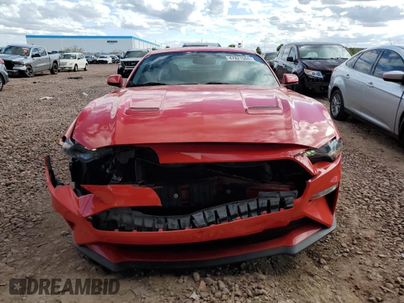 2018 Ford Mustang EcoBoost z VIN 1FA6P8TH3J5172653, wystawiony jako Copart lot #47821565 z przebiegiem 94 947 mil mil oraz Szkoda całkowita • Salvage title. Historia ofert i sprzedaży dostępna na DreamBid. Obrazek 5.