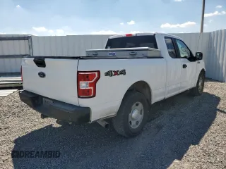 2019 Ford F-150 XL with VIN 1FTFX1E58KKC37276, listed as a Copart auction lot 46893655 with 143,068 mi miles and Clean Title. Bid and sale history available at carsss.com. Image 3.