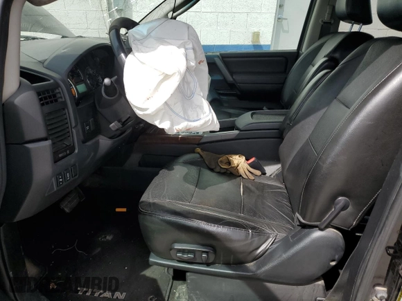 2009 Nissan Titan LE with VIN 1N6BA07C59N314908, listed as a Copart auction lot 58849325 with Not provided miles and Salvage title. Bid and sale history available at DreamBid. Image 7.