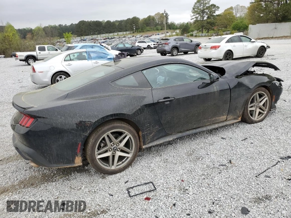 2024 Ford Mustang EcoBoost with VIN 1FA6P8TH8R5118552, listed as a Copart auction lot 50802265 with 4,767 mi miles and Salvage Title. Bid and sale history available at DreamBid. Image 3.