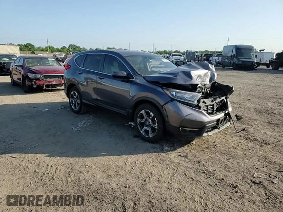 2017 Honda CR-V EX with VIN 7FARW1H52HE046880, listed as a Copart auction lot 52729505 with 0 mi miles and Salvage Title. Bid and sale history available at carsss.com. Image 10.