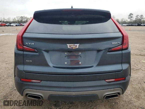 2021 Cadillac XT4 AWD Premium Luxury with VIN 1GYFZDR45MF004541, listed as a Copart auction lot 86712954 with 70,990 mi miles and Salvage Title. Bid and sale history available at carsss.com. Image 6.