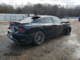2019 Dodge Charger SRT Hellcat with VIN 2C3CDXL94KH602942, listed as a Copart auction lot 42246505 with Not Provided miles and Salvage Title. Bid and sale history available at DreamBid. Image 3.