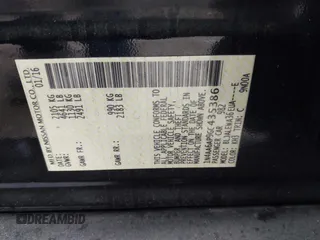 2016 Nissan Maxima S with VIN 1N4AA6AP9GC435386, listed as a IAAI auction lot 41697357 with 101,631 mi miles and . Bid and sale history available at DreamBid. Image 9.