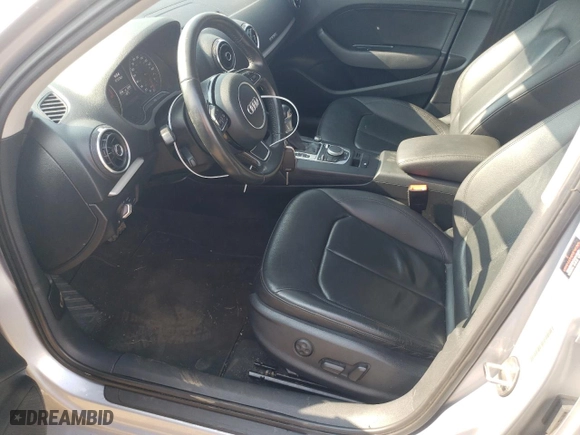 2015 Audi A3 2.0T Premium with VIN WAUBFGFF4F1104146, listed as a Copart auction lot 64123434 with 69,208 mi miles and Salvage Title. Bid and sale history available at carsss.com. Image 7.