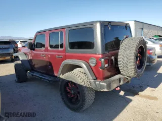 2021 Jeep Wrangler Unlimited Rubicon with VIN 1C4HJXFG7MW590231, listed as a Copart auction lot 53527475 with 26,250 mi miles and Salvage Title. Bid and sale history available at carsss.com. Image 2.