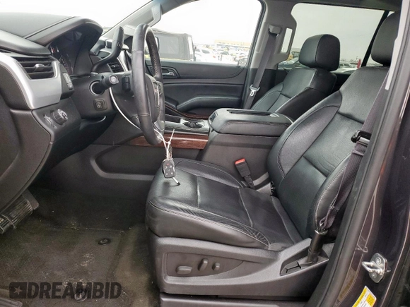 2015 GMC Yukon XL SLT with VIN 1GKS1HKC0FR718202, listed as a Copart auction lot 46185405 with 113,862 mi miles and Salvage Title. Bid and sale history available at carsss.com. Image 7.