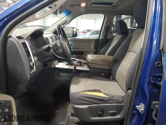 2011 Ram 1500 ST with VIN 1D7RV1GT0BS574495, listed as a Copart auction lot 49590025 with 153,084 mi miles and Salvage Title. Bid and sale history available at carsss.com. Image 7.