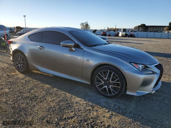 2016 Lexus RC 200t with VIN JTHHA5BCXG5003424, listed as a Copart auction lot 41514645 with 108,366 mi miles and Salvage Title. Bid and sale history available at carsss.com. Image 4.