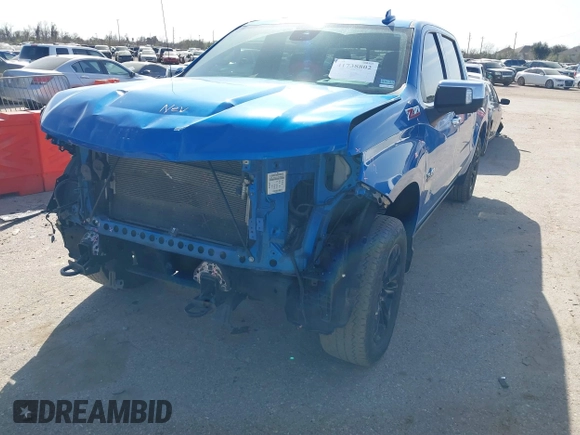 2023 Chevrolet Silverado 1500 LTZ with VIN 3GCUDGEDXPG282096, listed as a IAAI auction lot 41738802 with 43,954 mi miles and . Bid and sale history available at DreamBid. Image 2.
