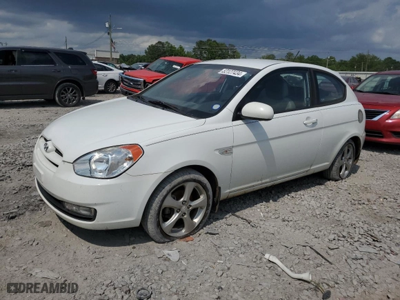 2011 Hyundai Accent SE with VIN KMHCN3AC5BU188157, listed as a Copart auction lot 53127434 with 109,807 mi miles and Salvage Title. Bid and sale history available at carsss.com. Image 1.
