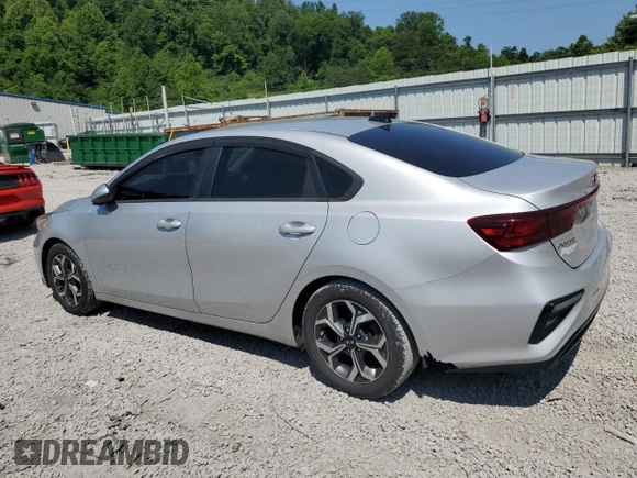 2021 Kia Forte FE with VIN 3KPF24AD2ME341474, listed as a Copart auction lot 61896575 with 77,545 mi miles and Salvage title. Bid and sale history available at DreamBid. Image 2.