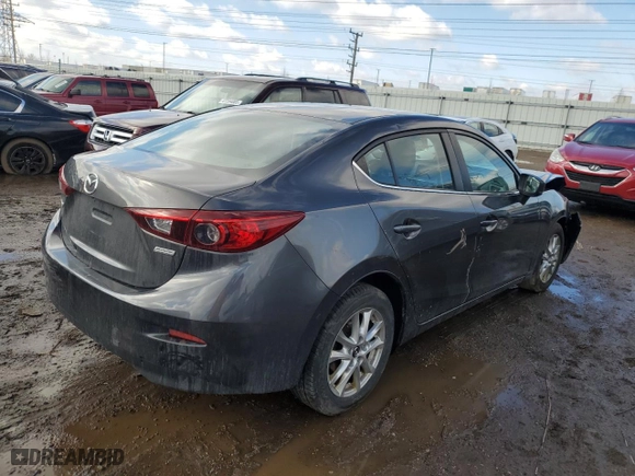 2017 Mazda Mazda3 4-Door Sport with VIN 3MZBN1U78HM154310, listed as a Copart auction lot 46696655 with 127,536 mi miles and Salvage Title. Bid and sale history available at carsss.com. Image 3.