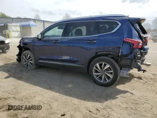 2020 Hyundai Santa Fe Limited with VIN 5NMS5CADXLH235166, listed as a Copart auction lot 50914485 with 25,643 mi miles and Salvage Title. Bid and sale history available at carsss.com. Image 2.