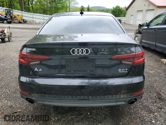 2018 Audi A4 Premium Plus с VIN WAUENAF42JA153821, выставлен на аукционе Copart как лот 57150955 с пробегом 54 792 миль миль и Списание • Salvage title. История ставок и продаж доступна на DreamBid. Изображение 6.