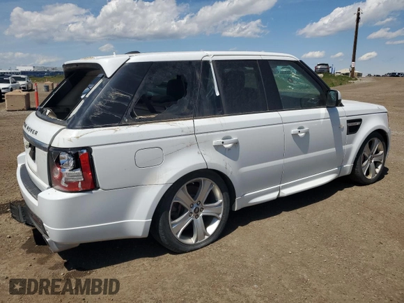 2013 Land Rover Range Rover Sport SC with VIN SALSH2E48DA805357, listed as a Copart auction lot 61938275 with Not provided miles and Salvage title. Bid and sale history available at DreamBid. Image 3.
