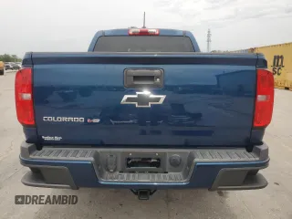 2020 Chevrolet Colorado 2WD Work Truck with VIN 1GCGSBEN5L1196511, listed as a Copart auction lot 59043585 with 25,863 mi miles and Salvage title. Bid and sale history available at DreamBid. Image 6.