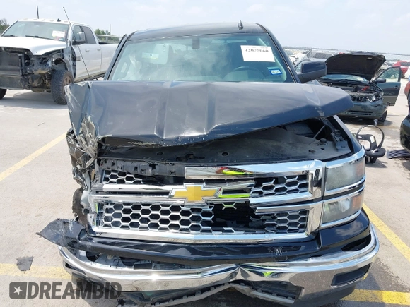 2014 Chevrolet Silverado 1500 LT with VIN 3GCPCREC7EG240999, listed as a IAAI auction lot 42075060 with 102,830 mi miles and . Bid and sale history available at DreamBid. Image 6.