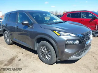 2023 Nissan Rogue S with VIN 5N1BT3AA6PC801741, listed as a IAAI auction lot 41890883 with 50,448 mi miles. Bid and sale history available at carsss.com. Image 1.