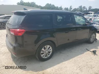 2018 Kia Sedona LX with VIN KNDMB5C17J6355646, listed as a Copart auction lot 67643374 with 106,261 mi miles and Salvage Title. Bid and sale history available at carsss.com. Image 3.