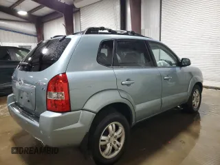 2006 Hyundai Tucson GLS with VIN KM8JN72D36U270643, listed as a Copart auction lot 52848415 with 102,245 mi miles and Salvage Title. Bid and sale history available at carsss.com. Image 3.