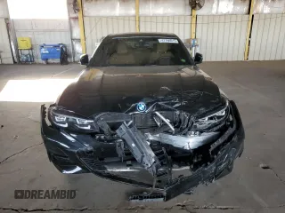 2022 BMW 3 Series 330e with VIN 3MW5P7J06N8C78131, listed as a Copart auction lot 47766015 with 17,100 mi miles and Salvage Title. Bid and sale history available at carsss.com. Image 5.
