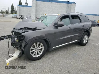 2021 Dodge Durango SXT Plus z VIN 1C4RDHAGXMC878481, wystawiony jako Copart lot #55299285 z przebiegiem Nie podano mil oraz Szkoda całkowita • Salvage title. Historia ofert i sprzedaży dostępna na DreamBid. Obrazek 1.