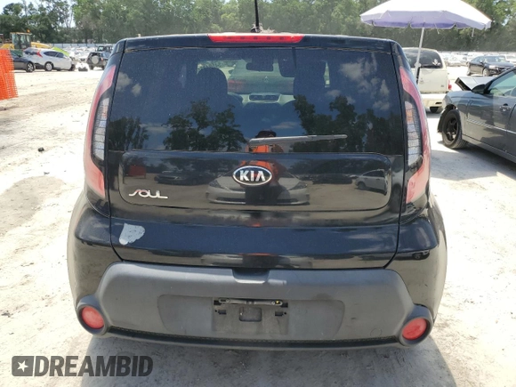 2015 Kia Soul + with VIN KNDJP3A58F7173163, listed as a Copart auction lot 54594855 with 158,120 mi miles and Clean Title. Bid and sale history available at carsss.com. Image 6.
