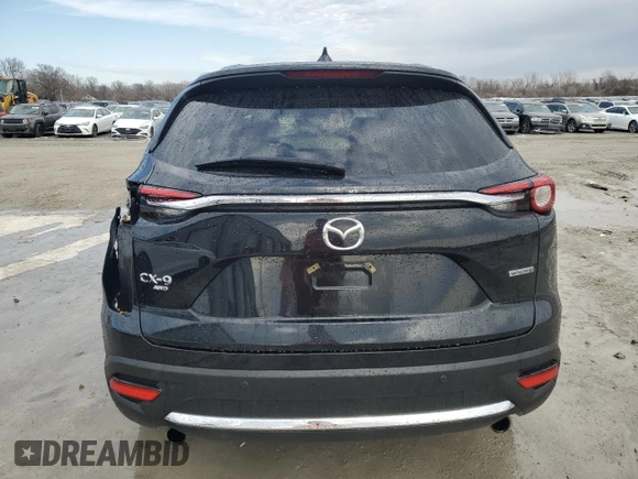 2021 Mazda CX-9 Grand Touring with VIN JM3TCBDY3M0539984, listed as a Copart auction lot 46810205 with 30,251 mi miles and Salvage Title. Bid and sale history available at carsss.com. Image 6.