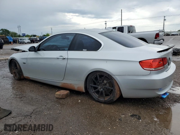 2007 BMW 3 Series 328xi with VIN WBAWC33547PD07084, listed as a Copart auction lot 55064905 with Not provided miles and Salvage title. Bid and sale history available at DreamBid. Image 2.