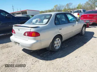 2002 Toyota Corolla CE with VIN 1NXBR12E92Z654340, listed as a IAAI auction lot 41805390 with 62,899 mi miles and . Bid and sale history available at DreamBid. Image 4.