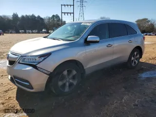 2015 Acura MDX with VIN 5FRYD3H2XFB007206, listed as a Copart auction lot 88594225 with 137,537 mi miles and Salvage Title. Bid and sale history available at carsss.com. Image 1.