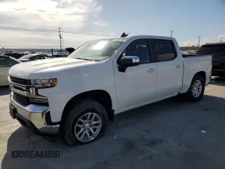 2020 Chevrolet Silverado 1500 LT with VIN 3GCUYDET5LG306633, listed as a Copart auction lot 51392175 with 116,686 mi miles and Salvage Title. Bid and sale history available at DreamBid. Image 1.