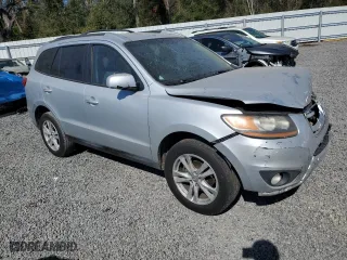 2010 Hyundai Santa Fe SE with VIN 5NMSH4AG6AH343336, listed as a Copart auction lot 45221595 with 221,148 mi miles and Salvage Title. Bid and sale history available at carsss.com. Image 4.