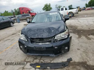 2011 Lexus CT 200h with VIN JTHKD5BH0B2026049, listed as a Copart auction lot 58810165 with 149,339 mi miles and Salvage title. Bid and sale history available at DreamBid. Image 5.