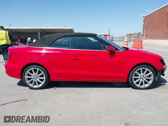 2016 Audi A3 2.0T Premium Plus with VIN WAU38LFF1G1014252, listed as a IAAI auction lot 41837550 with 71,757 mi miles. Bid and sale history available at carsss.com. Image 14.
