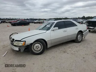 1999 Infiniti Q45 z VIN JNKBY31A0XM602036, wystawiony jako Copart lot #42103845 z przebiegiem 166 546 mil mil oraz Szkody całkowita. Historia ofert i sprzedaży dostępna na DreamBid. Obrazek 1.