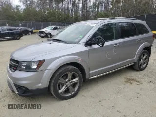 2017 Dodge Journey Crossroad Plus with VIN 3C4PDDGG6HT578759, listed as a Copart auction lot 49619255 with 157,394 mi miles and Salvage title. Bid and sale history available at DreamBid. Image 1.