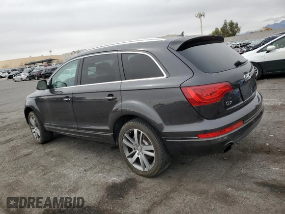 2013 Audi Q7 3.0T Premium Plus with VIN WA1LGAFE6DD005441, listed as a Copart auction lot 49255475 with 109,939 mi miles and Clean Title. Bid and sale history available at carsss.com. Image 2.