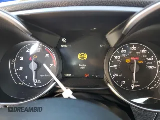 2017 Alfa Romeo Giulia with VIN ZARFAEBN6H7555864, listed as a Copart auction lot 85322834 with 13,901 mi miles and Salvage Title. Bid and sale history available at carsss.com. Image 9.