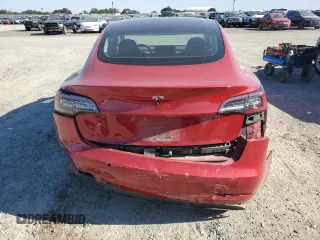 2018 Tesla Model 3 Long Range Battery with VIN 5YJ3E1EA6JF061510, listed as a Copart auction lot 55839225 with 134,570 mi miles and Salvage Title. Bid and sale history available at DreamBid. Image 6.