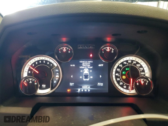 2014 Ram 1500 Big Horn z VIN 1C6RR7LT6ES426662, wystawiony jako Copart lot #53025185 z przebiegiem 106 999 mil mil oraz Szkoda całkowita • Salvage title. Historia ofert i sprzedaży dostępna na DreamBid. Obrazek 9.