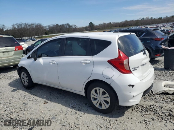 2017 Nissan Note S Plus with VIN 3N1CE2CP7HL355591, listed as a Copart auction lot 47341405 with 56,152 mi miles and Salvage title. Bid and sale history available at DreamBid. Image 2.