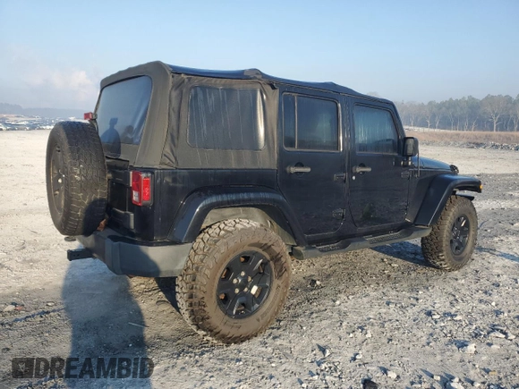 2010 Jeep Wrangler Unlimited Sahara with VIN 1J4BA5H10AL105857, listed as a Copart auction lot 46567075 with 144,147 mi miles and Clean Title. Bid and sale history available at carsss.com. Image 3.