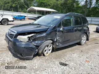 2014 Subaru Forester Premium with VIN JF2SJAEC0EH483482, listed as a Copart auction lot 60346515 with 114,138 mi miles and Salvage title. Bid and sale history available at DreamBid. Image 1.