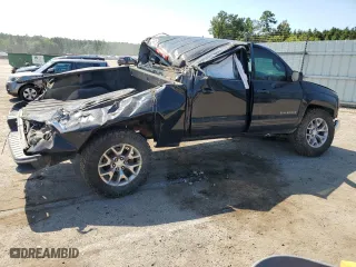 2015 Chevrolet Silverado 1500 LT with VIN 3GCUKRECXFG192387, listed as a Copart auction lot 43978575 with 0 mi miles and Salvage Title. Bid and sale history available at carsss.com. Image 3.